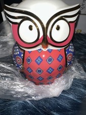 Baci Milano Owl Ceramic Money