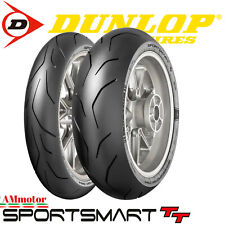 Dunlop Sportsmart TT Coppia 120 70 17 190 55 17 Coppia Gomme Pneumatici Per Moto
