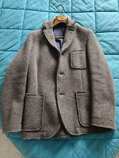 Cappotto Corto Lana Marca Officina 36% Grigio Tg .46