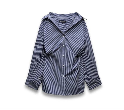 Camicia zara oversize con - zara,