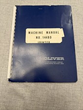 Manuale macchina Oliver