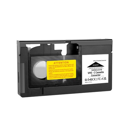 Adattatore cassetta vhs - cassetta, vhs-c