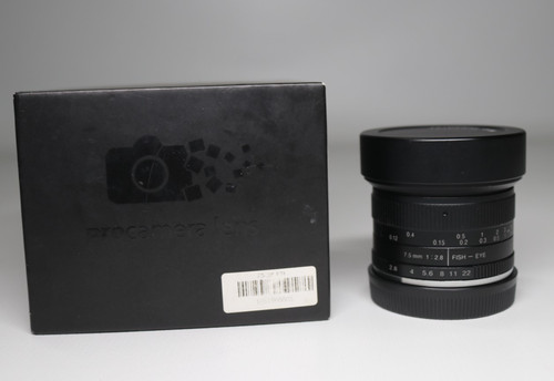 7artisans 7 5 - f/2.8, 7,5