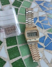 Vintage Lcd Digital Watch Seiko 0439-5007 12kt Gold
