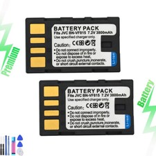 2x Batteria per JVC BN-VF815 GS-TD1 GY-HM70U GY-HM100U GY-HM150U GZ-HMZ1U