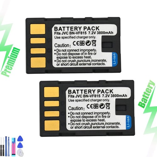 Batteria per jvc - 2x, bn-vf815