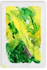 Mario Schifano, Opera Unica, Olio e applicazioni su tela, Tecnica Mista, 1990