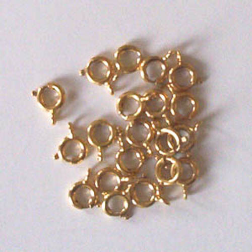 Anelli bulloni placcati oro - 20,