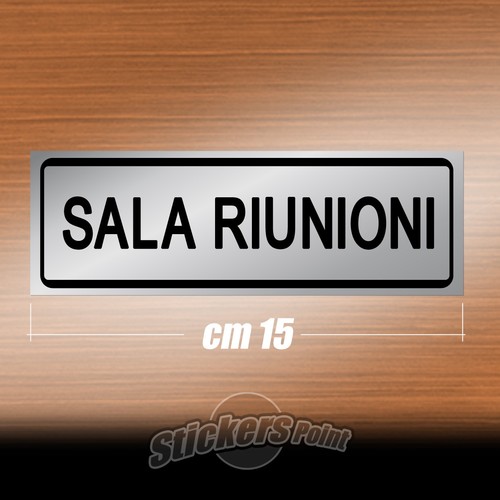 Adesivo pvc sala riunioni - pvc,