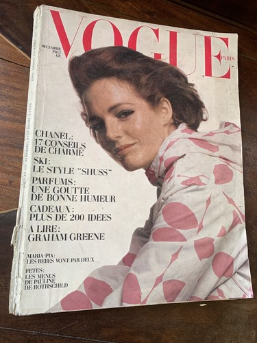 Vogue paris dic 1963 chanel - paris,
