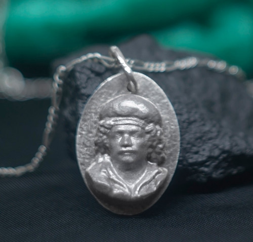 Ciondolo argento rembrandt - ciondolo,