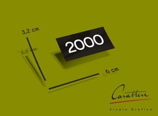 ADESIVO 2000 VANO MOTORE FIAT