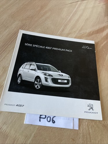 Peugeot 4007 premium pack - 4007,