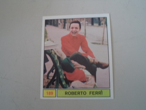 Figurina cantanti panini - figurina,