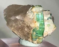 Tourmaline with Quartz Crystal
