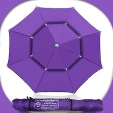 Generico ombrellone Mare Antivento Novita Mondiale …ombrellonenerone (Blu)