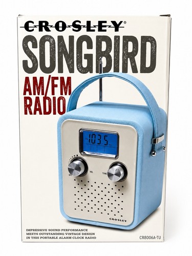 Retro crosley songbird - retro,