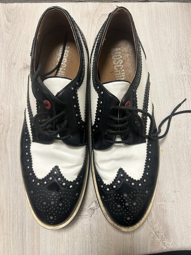 Scarpe uomo moschino bicolore - scarpe,