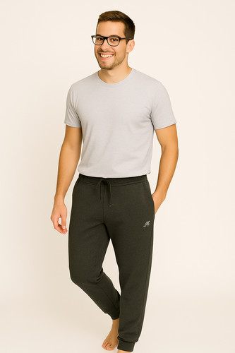 Pantalone tuta uomo felpato - tuta,