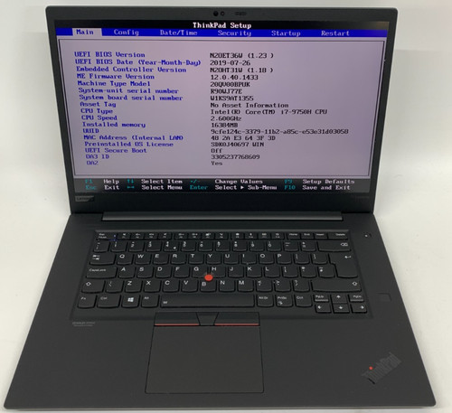 Lenovo thinkpad extreme 2a - lenovo, x1