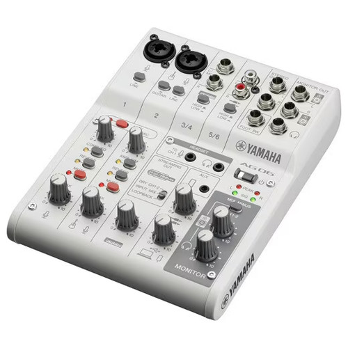 Yamaha ag06 ag06mk2 6ch - ag06mk2, w