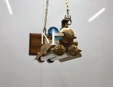 Luce tubolare rivestita dorata