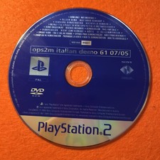 GIOCO VIDEOGIOCO PS2 PLAYSTATION 2 DEMO SOLO DISCO  OPS2M ITALIAN DEMO 61 07/05