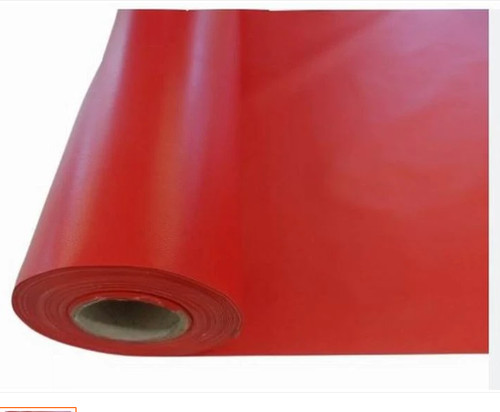 Tessuto pvc rosso resistente - tessuto,