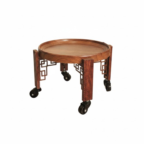 Base rotonda per vaso con - per,