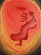 Dipinto ad olio vintage