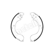 Kit Ganasce Freno Metelli