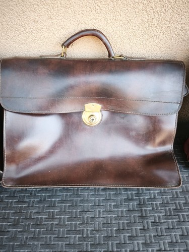 Borsa pelle vintage - in,