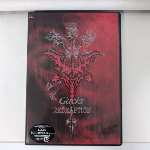 Gackt redemption dvd - "redemption", cd