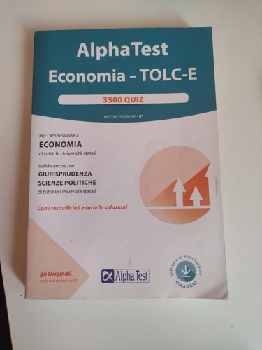 Alpha test economia tolc - alpha,