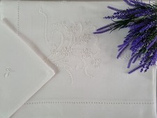 Tovaglia in misto lino con