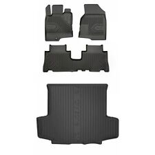 Frogum TPE Tappetini+Portabagagli Set per Chevrolet Captiva I 2006-2018 TPE set