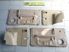 KIT 4 PANNELLI PORTA + POSTERIORI AUTOBIANCHI A112 ABARTH - BEIGE - ORIGINALI