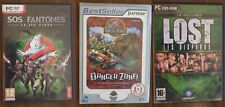 Lot 3 jeux PC/Mac SOS Fantomes