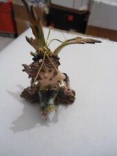 FATA MINI ORIGINALE FAIRY LAND ALTALENA - LES ALPES - h. 11 cm FATE ELFI GNOMI