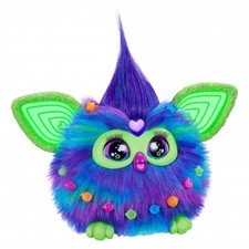 Furby Galaxy, peluche ad attivazione vocale che si illumina al buio, giocattoli 