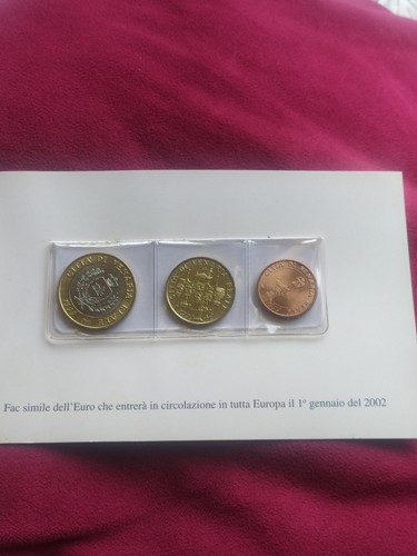 Set medaglie fac simile euro - set,