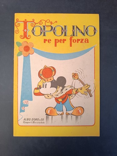 Fumetto albo oro walt - fumetto, d'oro
