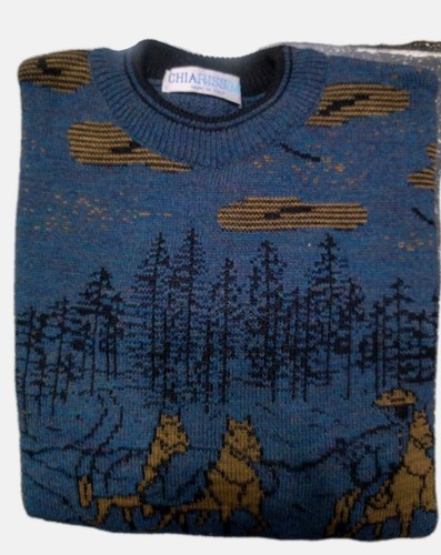 Maglione uomo manica - manica, lunga