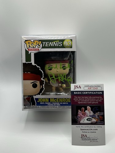 John mcenroe autografo - john,
