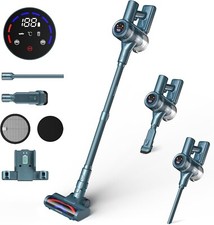 Aspirapolvere Senza Fili, Filtrazione HEPA, 33Kpa/400W, Touch Screen, Corsa 50 Min