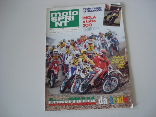 Motosprint 1981 prova test - motosprint,