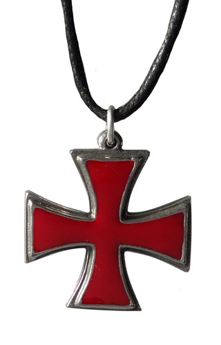 Ciondolo cavalieri templari - cavalieri,