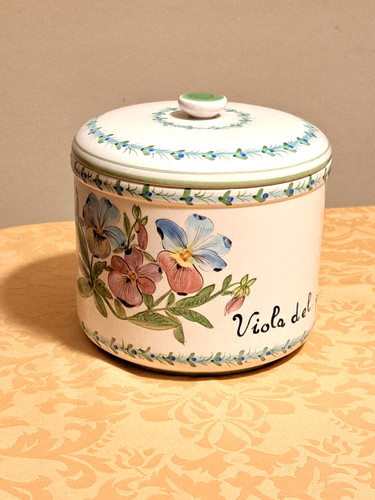 Biscottiera ceramica - in,