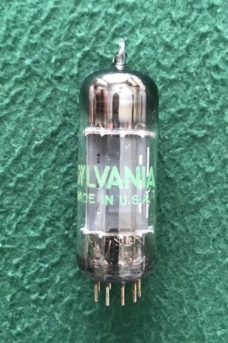 Valvola sylvania 6cg7 - valvola,