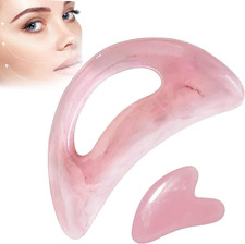 2Pcs Guasha Viso Gua Sha Viso Pietra Gua Sha Guasha Corpo Gua Sha Gua-Sha Pietra